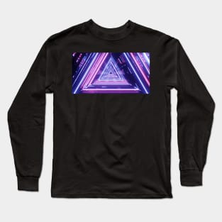 Futuristic triangles Long Sleeve T-Shirt